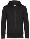 B&C BE INSPIRED BCWU03K KING Zipped Hood Jacket_°