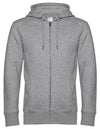 B&C BE INSPIRED BCWU03K KING Zipped Hood Jacket_°