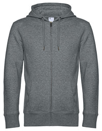 B&C BE INSPIRED BCWU03K KING Zipped Hood Jacket_°