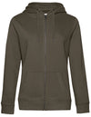 B&C BE INSPIRED BCWW03Q QUEEN Zipped Hood Jacket_°