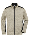 Daiber JN862 Men´s Knitted Workwear Fleece Jacket -STRONG-