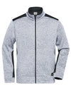 Daiber JN862 Men´s Knitted Workwear Fleece Jacket -STRONG-