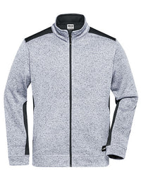 Daiber JN862 Men´s Knitted Workwear Fleece Jacket -STRONG-