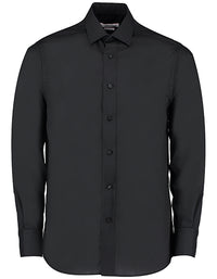 Kustom Kit K131 Men´s Tailored Fit Business Poplin Shirt Long Sleeve