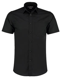 Kustom Kit K141 Men´s Tailored Fit Poplin Shirt Short Sleeve