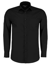 Kustom Kit K142 Men´s Tailored Fit Poplin Shirt Long Sleeve