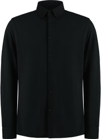 Kustom Kit K143 Tailored Fit Superwash® 60º Pique Shirt Long Sleeve