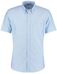 Kustom Kit K183 Men´s Slim Fit Workwear Oxford Shirt Short Sleeve