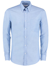 Kustom Kit K184 Men`s Slim Fit Workwear Oxford Shirt Long Sleeve