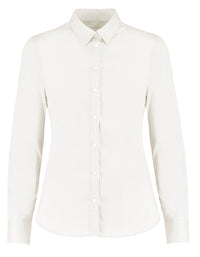 Kustom Kit K782 Women´s Tailored Fit Stretch Oxford Shirt Long Sleeve