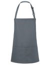 Karlowsky KY123 Kurze Latzschürze Basic mit Schnalle und Tasche