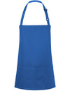 Karlowsky KY123 Kurze Latzschürze Basic mit Schnalle und Tasche