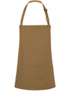 Karlowsky KY123 Kurze Latzschürze Basic mit Schnalle und Tasche