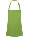 Karlowsky KY123 Kurze Latzschürze Basic mit Schnalle und Tasche