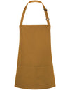 Karlowsky KY123 Kurze Latzschürze Basic mit Schnalle und Tasche