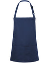 Karlowsky KY123 Kurze Latzschürze Basic mit Schnalle und Tasche