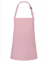 Karlowsky KY123 Kurze Latzschürze Basic mit Schnalle und Tasche