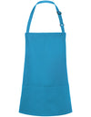 Karlowsky KY123 Kurze Latzschürze Basic mit Schnalle und Tasche