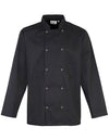 Premier Workwear PW665 Chef´s Long Sleeve Stud Jacket