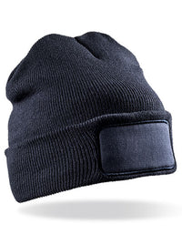 Result Winter Essentials RC027 Double Knit Printers Beanie