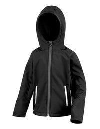 Result Core RT224J Junior TX Performance Hooded Soft Shell Jacket