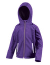 Result Core RT224J Junior TX Performance Hooded Soft Shell Jacket