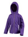 Result Core RT224Y Youth TX Performance Hooded Soft Shell Jacket