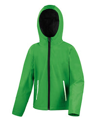 Result Core RT224Y Youth TX Performance Hooded Soft Shell Jacket