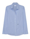 Seidensticker SN080619 Women´s Blouse Slim Fit Check/Stripes Long Sleeve