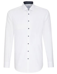 Seidensticker SN293690 Men´s Shirt Poplin Shaped Fit Long Sleeve