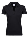 Tee Jays TJ1409 Women´s Luxury Stretch V-Neck Polo