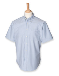 Henbury W515 Men´s Classic Short Sleeved Oxford Shirt