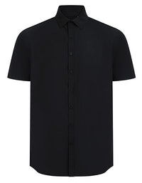 Henbury W588 Men´s Short Sleeved ´Cotton Feel´ Coolplus® Shirt