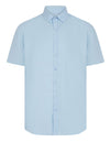 Henbury W588 Men´s Short Sleeved ´Cotton Feel´ Coolplus® Shirt