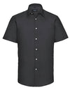 Russell Collection Z923 Men´s Short Sleeve Easy Care Tailored Oxford Shirt