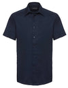 Russell Collection Z923 Men´s Short Sleeve Easy Care Tailored Oxford Shirt
