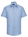 Russell Collection Z923 Men´s Short Sleeve Easy Care Tailored Oxford Shirt