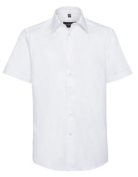Russell Collection Z923 Men´s Short Sleeve Easy Care Tailored Oxford Shirt