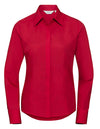 Russell Collection Z924F Ladies´ L/S Poly-Cotton Easy Care Fitted Poplin Shirt