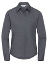 Russell Collection Z924F Ladies´ L/S Poly-Cotton Easy Care Fitted Poplin Shirt