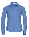 Russell Collection Z924F Ladies´ L/S Poly-Cotton Easy Care Fitted Poplin Shirt