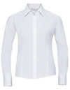 Russell Collection Z924F Ladies´ L/S Poly-Cotton Easy Care Fitted Poplin Shirt