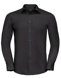 Russell Collection Z924 Men´s L/S Poly-Cotton Easy Care Tailored Poplin Shirt