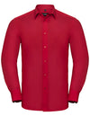 Russell Collection Z924 Men´s L/S Poly-Cotton Easy Care Tailored Poplin Shirt