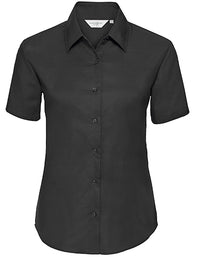 Russell Collection Z933F Ladies´ Short Sleeve Easy Care Oxford Shirt