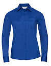 Russell Collection Z934F Ladies´ L/S Poly-Cotton Easy Care Poplin Shirt
