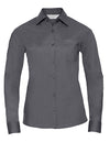 Russell Collection Z934F Ladies´ L/S Poly-Cotton Easy Care Poplin Shirt