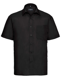 Russell Collection Z935 Men´s Short Sleeve Poly-Cotton Easy Care Poplin Shirt