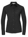 Russell Collection Z936F Ladies´ L/S Pure Cotton Easy Care Poplin Shirt