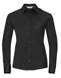Russell Collection Z936F Ladies´ L/S Pure Cotton Easy Care Poplin Shirt